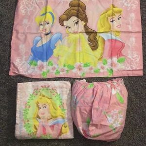 Disney Princess Twin sheet set